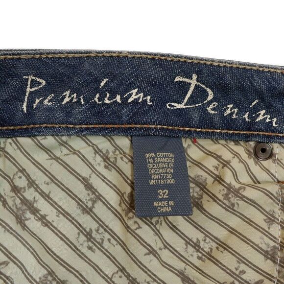 Converse Sheridan Skinny Jeans Size 32 Womens Low Waist Distress Measure 37x30.5 - Picture 7 of 13